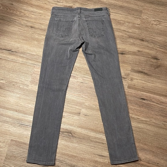 Ladies AG - the Stevie Slim Straight - Gray - Size 29 - Picture 2 of 8